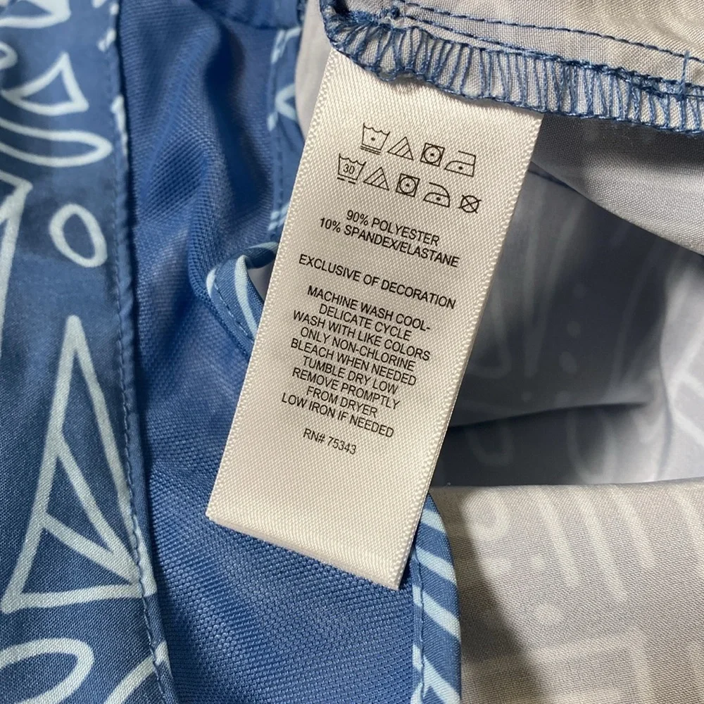 NWT Telluride Clothing Company Mesh Hem Shorts
